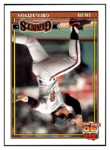 1991 Topps Greg Litton    San Francisco Giants Baseball Card GMMGC - $0.87