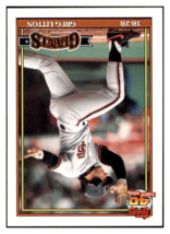 1991 Topps Greg Litton    San Francisco Giants Baseball Card GMMGC - £0.64 GBP