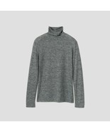 New A New Day Women's Long Sleeve Turtleneck Cozy T-Shirt Heather Gray XS - $5.99