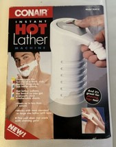 Conair HLM10 White Instant Hot Lather Machine Shaving Cream Dispenser - £55.74 GBP