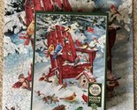 Cobble Hill New Sealed 1000 Piece Jigsaw Puzzle Adirondack Birds Red Cha... - $28.05