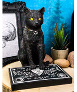 Ebros Witching Hour Halloween Black Cat Ouija Spirit Board &amp; Planchette ... - $50.75 CAD