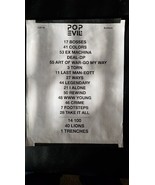 POP EVIL - ORIGINAL 8.5 X 11 CONCERT STAGE USED SETLIST FROM BALTIMORE 1... - $913.38 MXN