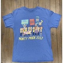 Adult Swim Rick And Morty Pride 2017 T-Shirt Sz M Cartoon Network Worn O... - $9.50