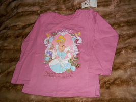NWT~Baby Disney Princess Top~Girls Shirt~XS 4 - £7.98 GBP