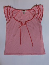French Laundry Women Red Striped Sleeveless Top Size Size 1X Versatile S... - $177.27 MXN