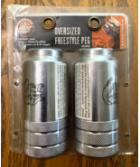 MONGOOSE BMX ORIGINAL BICYCLE PEGS OVERSIZED FREESTYLE 45462 - $19.95