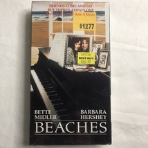 Beaches (VHS, 1996) New sealed Touchstone Home Studio Bette Midler - $5.00