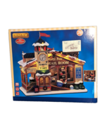 Lemax North Pole Mail Room Animated Sounds LED Lit Christmas Village Col... - €144,23 EUR