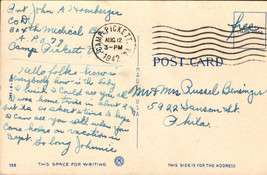WWII Soldier Mail Pvt. John Homberger 304th Medical `Camp Pickett Virgin... - $14.80