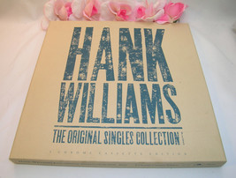 Hank Williams Special Boxed Set 3 Cassette Tapes &amp; Booklet with Photos &amp; Stories - £27.96 GBP