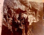 Overlooking Yosemite Valley Keystone 1899 Stereoview Photo - $4.90