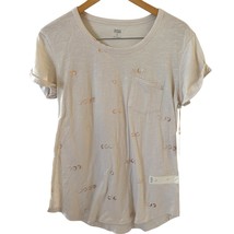 NWT Celestial Womens Top Size Small White Moon Fairy Whimsical Classic C... - $22.99
