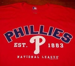 Philadelphia Phillies Mlb Baseball Est. 1883 T-Shirt Mens Medium New - £15.53 GBP