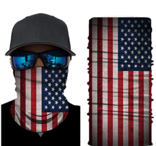 2X US Flag Face Sun Mask Neck Gaiter Balaclava Headwear Bandana for Outwork. - £5.54 GBP