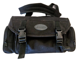 AMBICO Camera Bag Nylon Mid Sized Padded Camera Camcorder Carry Case V4419 Great - £11.76 GBP
