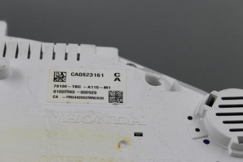 16 17 (2016-2017) HONDA CIVIC INSTRUMENT CLUSTER GAUGE SPEEDOMETER OEM Item image 6