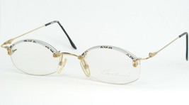 Vintage Cashiro C 810 275 Silver Metallic /GOLD /OTHER Eyeglasses 51-19-140mm - £73.56 GBP
