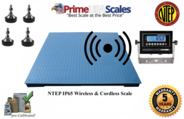 Prime NTEP Wireless 48&quot; x 48&quot; (4&#39; x 4&#39;) Floor scale 2,500 lb x .5 lb - £2,876.88 GBP