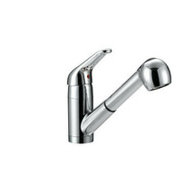 Aqua Plumb Fancy Pull out Kitchen Faucet Satin Nickel Plated - £84.94 GBP