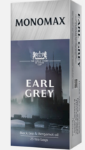 MONOMAX Tea Earl Grey 25x1.5gr Made in Ukraine - £3.95 GBP