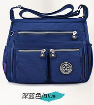 2021 New Nylon Waterproof Ladies Shoulder Bag Brand Handbag Multifunction Zipper - £29.87 GBP