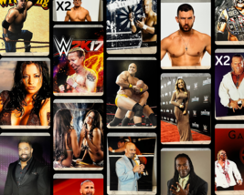 MEGA WWE 8x10 UNSIGNED Photo Lot (18) Booker T Candice Michelle Kayla Br... - $24.18