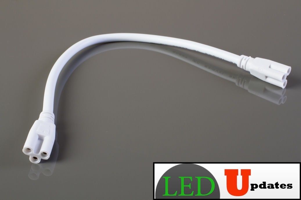 Integrated LED tube interconnect link cable extend wire wholesale package - $5.83