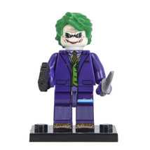 Joker (Batman The Dark Knight) DC Superheroes Lego Compatible Minifigure Bricks - £2.39 GBP