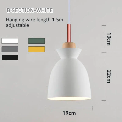  Pendant Lights E27  aron Aluminum Hanging Lamps For Restaurant Coffee Shop Livi - £229.28 GBP