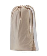 Xl Nylon Laundry Bag With Strap Machine Washable Large Dirty Clothes Org... - £12.50 GBP
