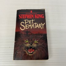 Pet Sematary Paranormal Horror Paperback Book by Stephen King Signet Books 1984 - £14.53 GBP
