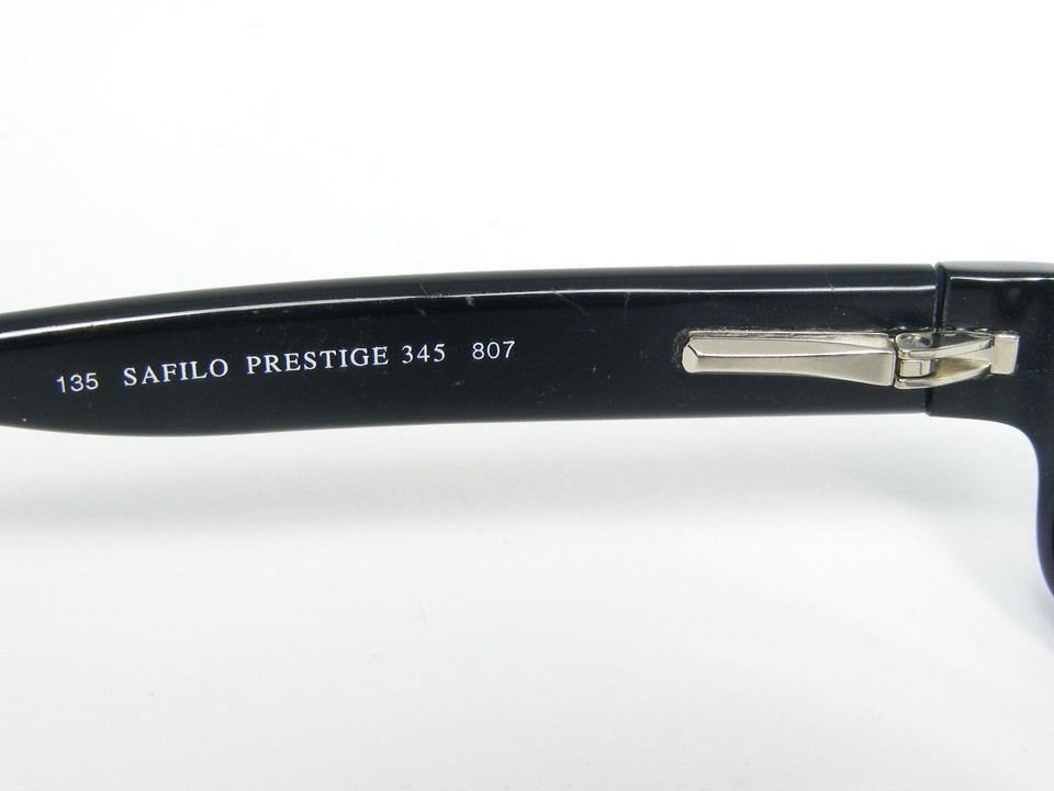 PRESTIGE Collection by SAFILO 345 807 BLACK EYEGLASSES FRAME 51-15-135mm Italy Item image 10
