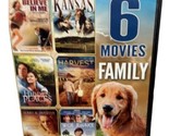 Kansas Harvest Wide Awake Go with Me 6 Family Movie Collection on 2 DVDs - $5.82