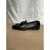 Florsheim Black Leather Slip On Dress Shoes With Tassels Men’s Size 9 D ... - £23.98 GBP