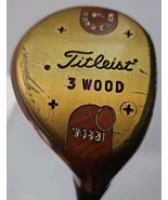 Titleist Golf Club Tour Model Oil Harden Persimmon 3-Wood W4551 Aluminum - $582.52 MXN