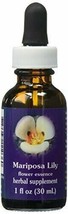 Flower Essence Services Dropper Herbal Supplements, Mariposa Lily, 1 Ounce - £12.01 GBP