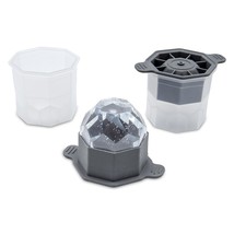 Tovolo Leak-Free Faceted Sphere Ice Molds, Set of Two - £23.17 GBP