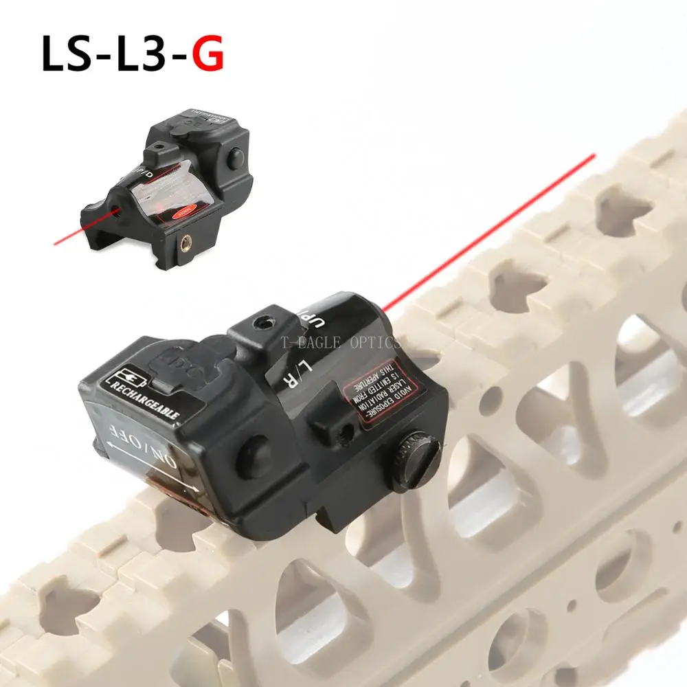 An item in the Sporting Goods category: LS-L3-R  Mini  Pistol  Light Camping  lighting equipment Flashlight  sight Red L