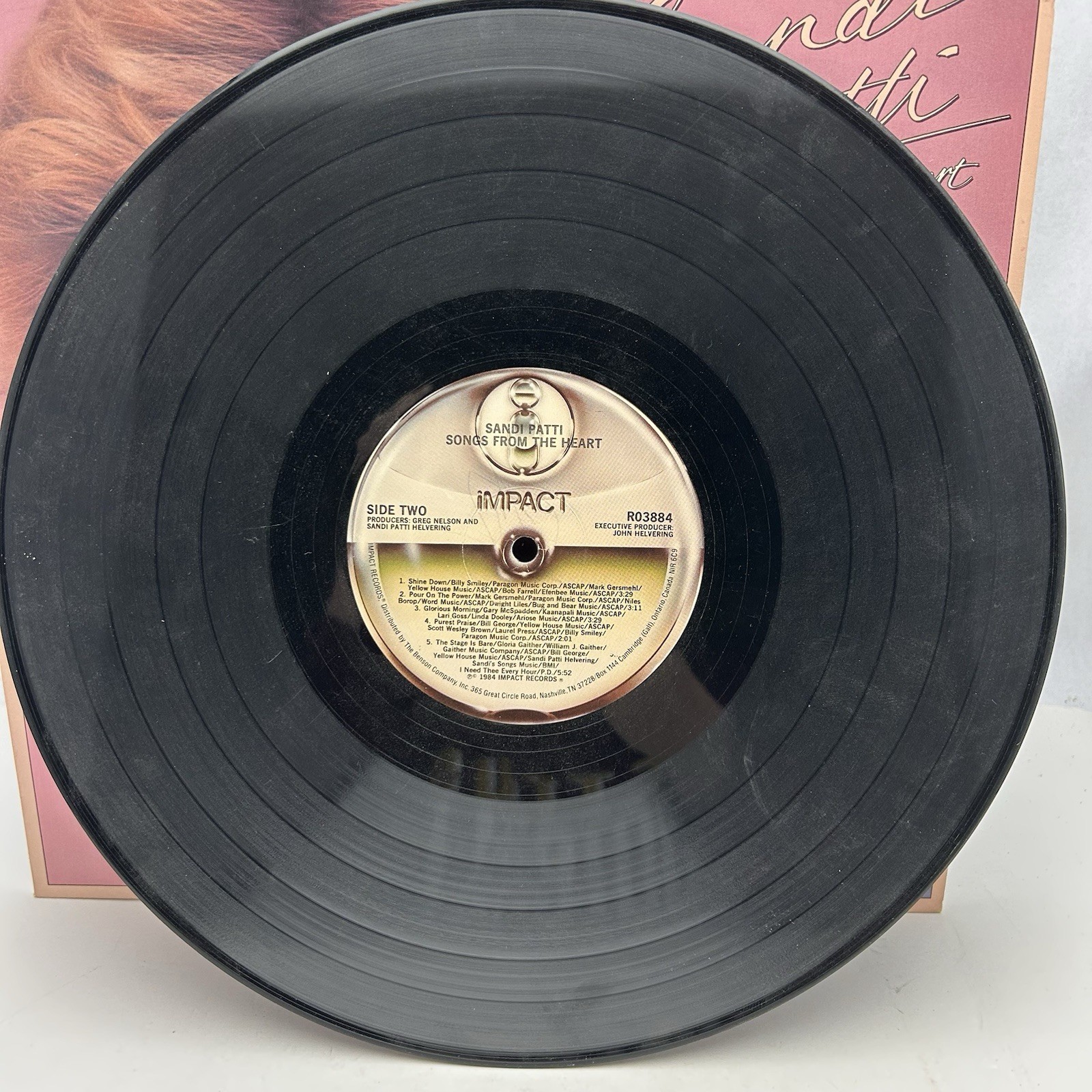 SANDI PATTI SONGS FROM THE HEART vinyl record Item image 4