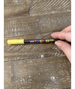 Uni Posca Yellow Pin Type Pen - $10.94 CAD