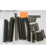 Lot of HO Track Life Like Brass 9&quot; Straights - Curves &amp; 3&quot; curves E - $295.61 MXN