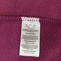 Columbia Sportswear WL1023 Women's Red Full Zip Fleece Benton Springs Vest Sz M image 4