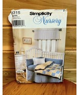 Simplicity Vintage Home Sewing Crafts Kit #9315 1990 Nursery - $27.22 CAD