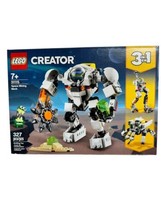 LEGO Creator 3 in 1 Space Mining Mech 31115 Building Kit 327 Pieces - £37.19 GBP