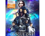Rogue One: A Star Wars Story (3-Disc Blu-ray/DVD, 2016) Like New w/ Slip ! - £11.04 GBP