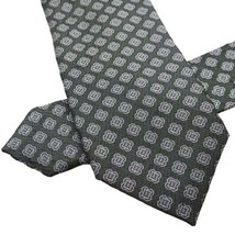 allbrand365 Florette Woven Silk Classic Tie Color Charcoal Size One Size - £27.27 GBP