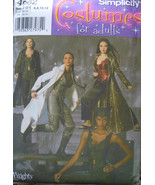 Simplicity 4962 CATWOMAN SORCERESS COSTUMES 6-8-10-12  - £22.37 GBP