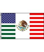 USA Mexico Friendship Flag 1 - 3x5 Ft - $17.99