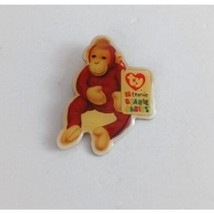 Vintage 2000 Ty Teenie Beanie Babies Scweetheart The Orangutang Trading Pin - $8.25